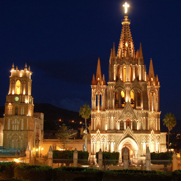 Visitar la Parroquia en San Miguel Allende – SAN MIGUEL ALLENDE, DESTINOS DE MÉXICO